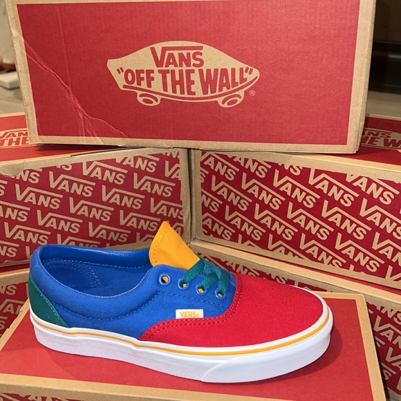 🛴 VANS ERA PRIMARY COLORS BLOCK SHOES ✌🏻 - Picture 5 of 12